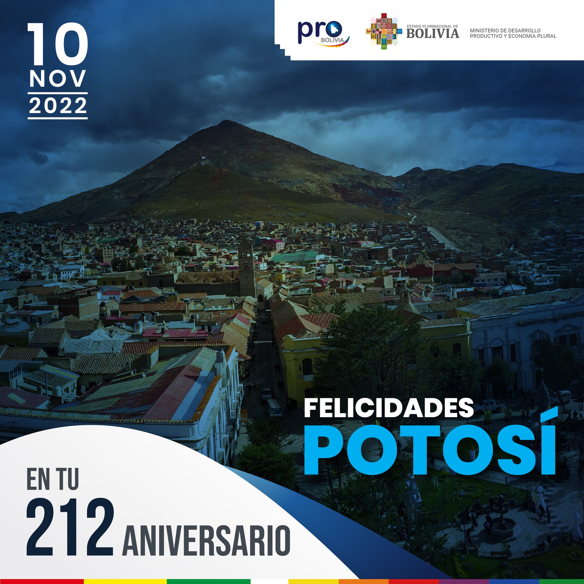 10 DE NOVIEMBRE ANIVERSARIO DE POTOSI PROBOLIVIA